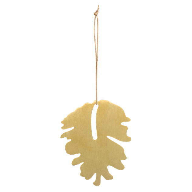 EKTA Living-Christmas Hang On Pinecone-Brass-EK-CHO129